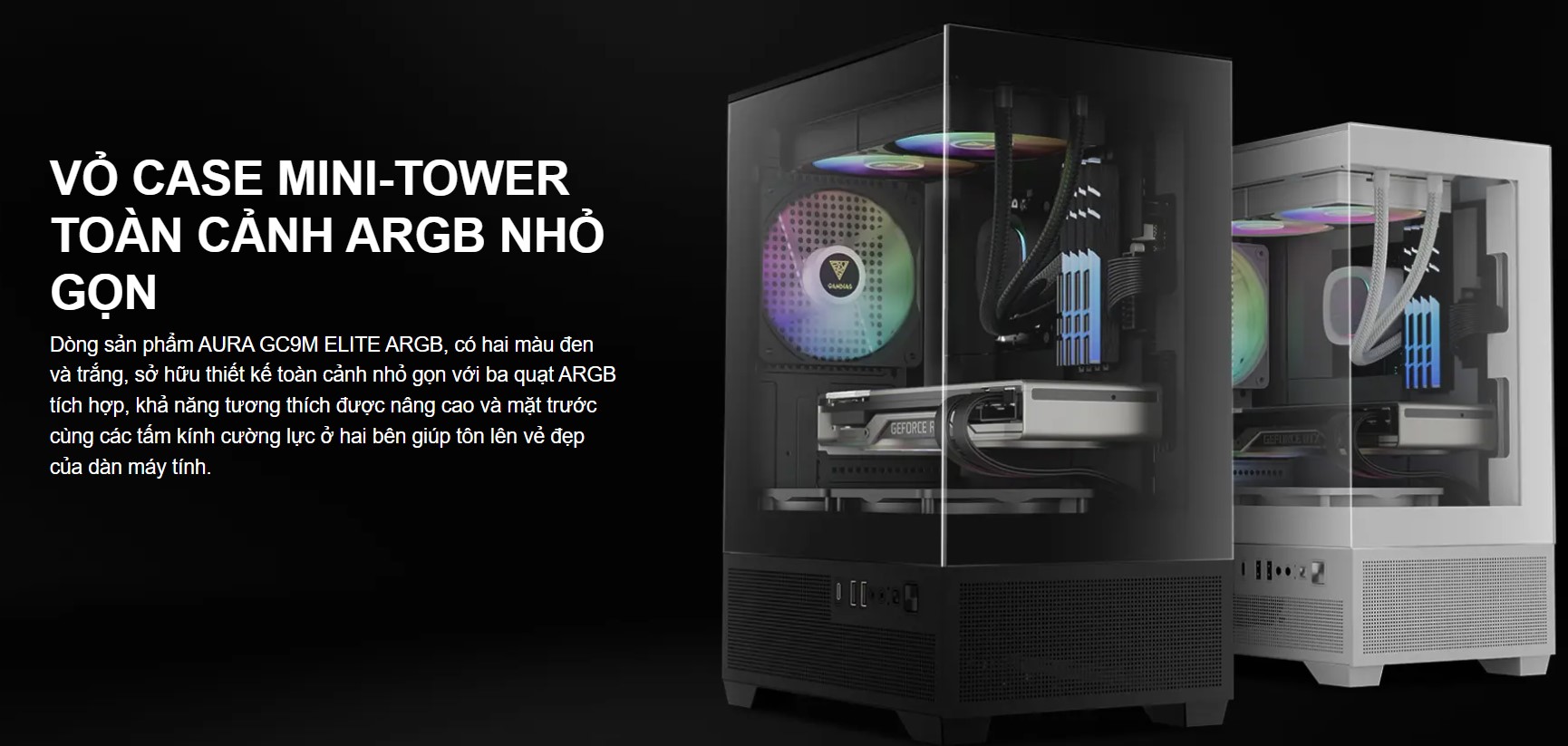 vo case gamdias aura gc9m elite argb black hacom 2