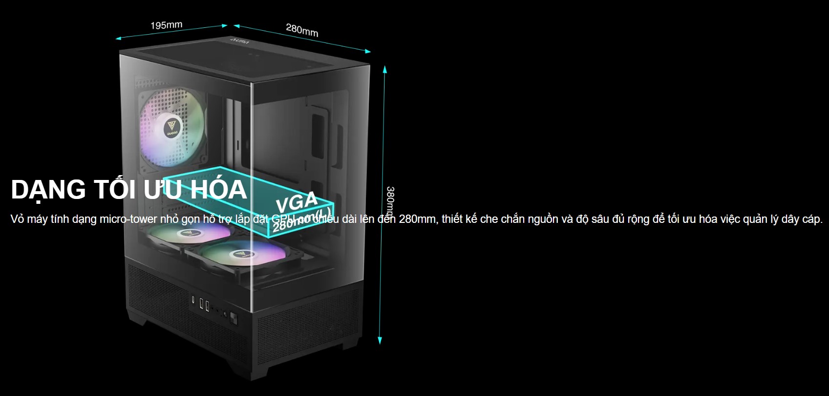 vo case gamdias aura gc9m elite argb black hacom 3