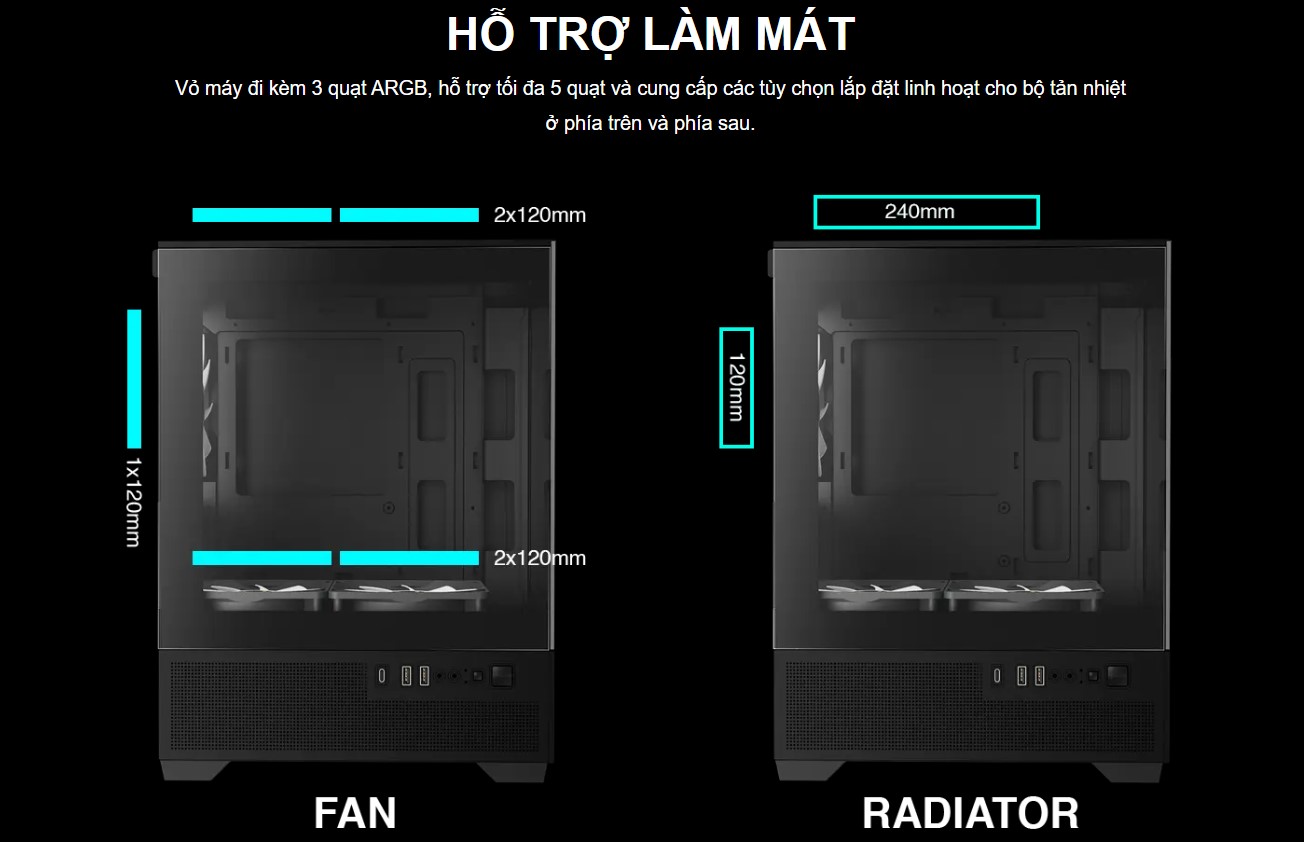 vo case gamdias aura gc9m elite argb black hacom 4