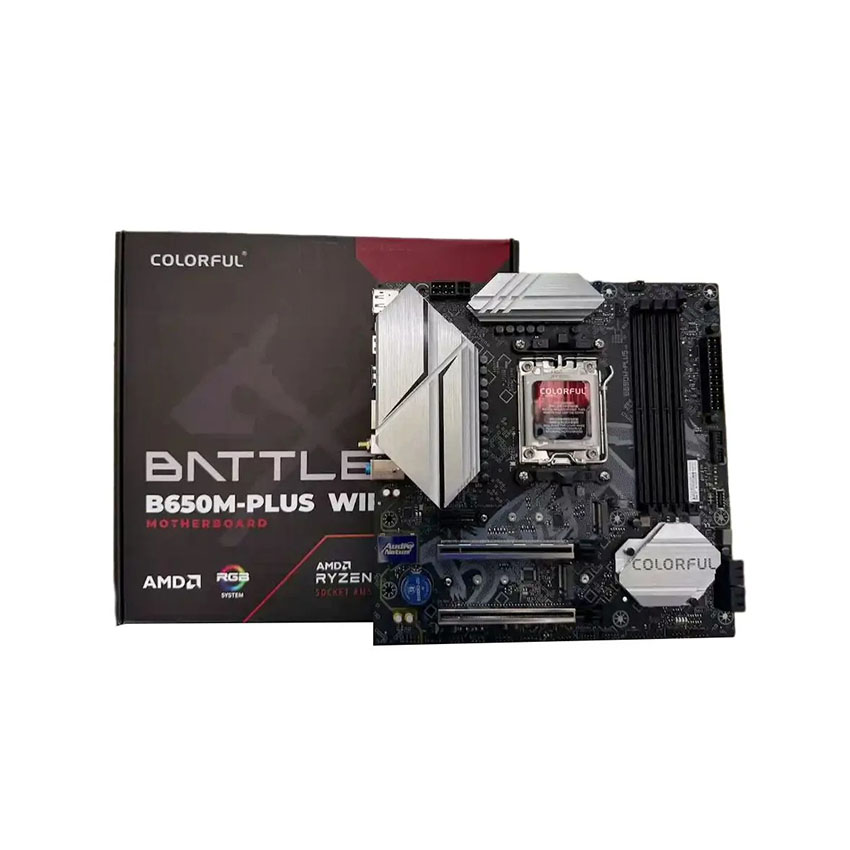 Mainboard Colorful BATTLE-AX B650M-PLUS WIFI V15 chính hãng