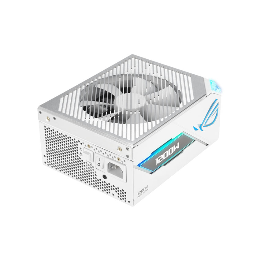 Nguồn ASUS ROG THOR 1200P3 WHITE ( 80 Plus Platinum/ATX3.1/Full Modular/Màn oled) - Hình 2
