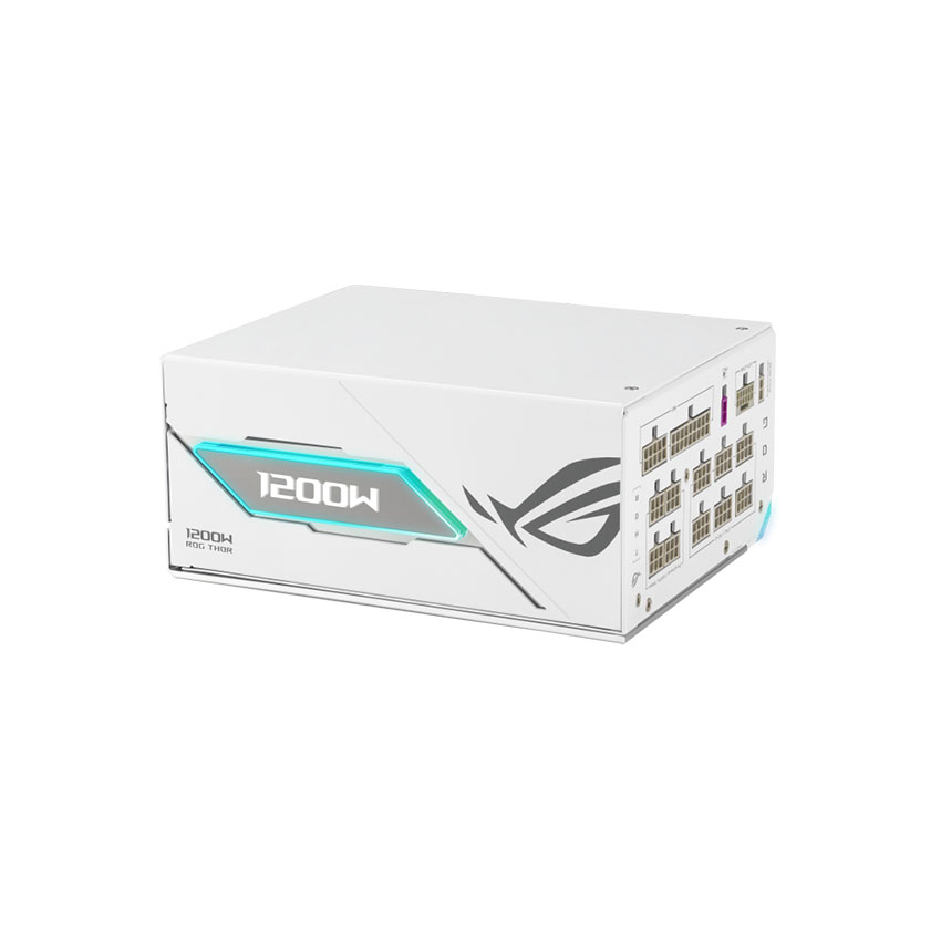 Nguồn ASUS ROG THOR 1200P3 WHITE ( 80 Plus Platinum/ATX3.1/Full Modular/Màn oled) - Hình 8