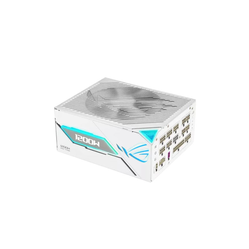 Nguồn ASUS ROG THOR 1200P3 WHITE ( 80 Plus Platinum/ATX3.1/Full Modular/Màn oled) chính hãng
