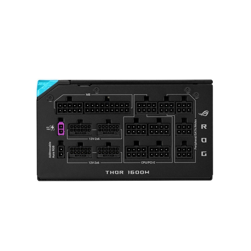 Nguồn ASUS ROG THOR 1600T3 EVO - 1600W (80 Plus Titanium/ATX 3.1/PCIe 5.1/Full Modular) - Hình 8