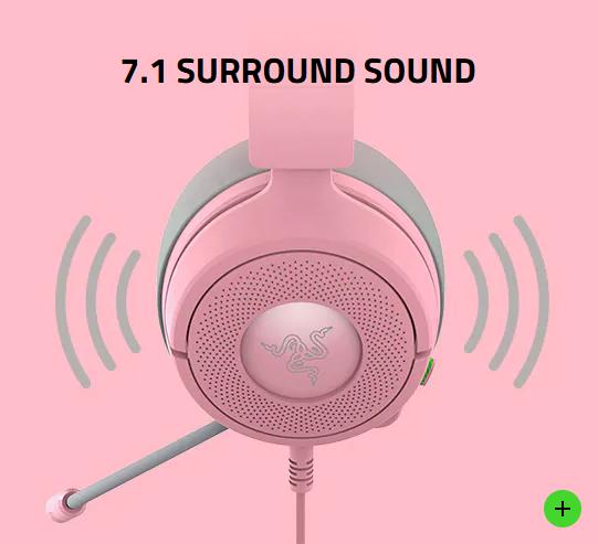 Tai nghe có dây Razer Kraken Kitty V3 X 4