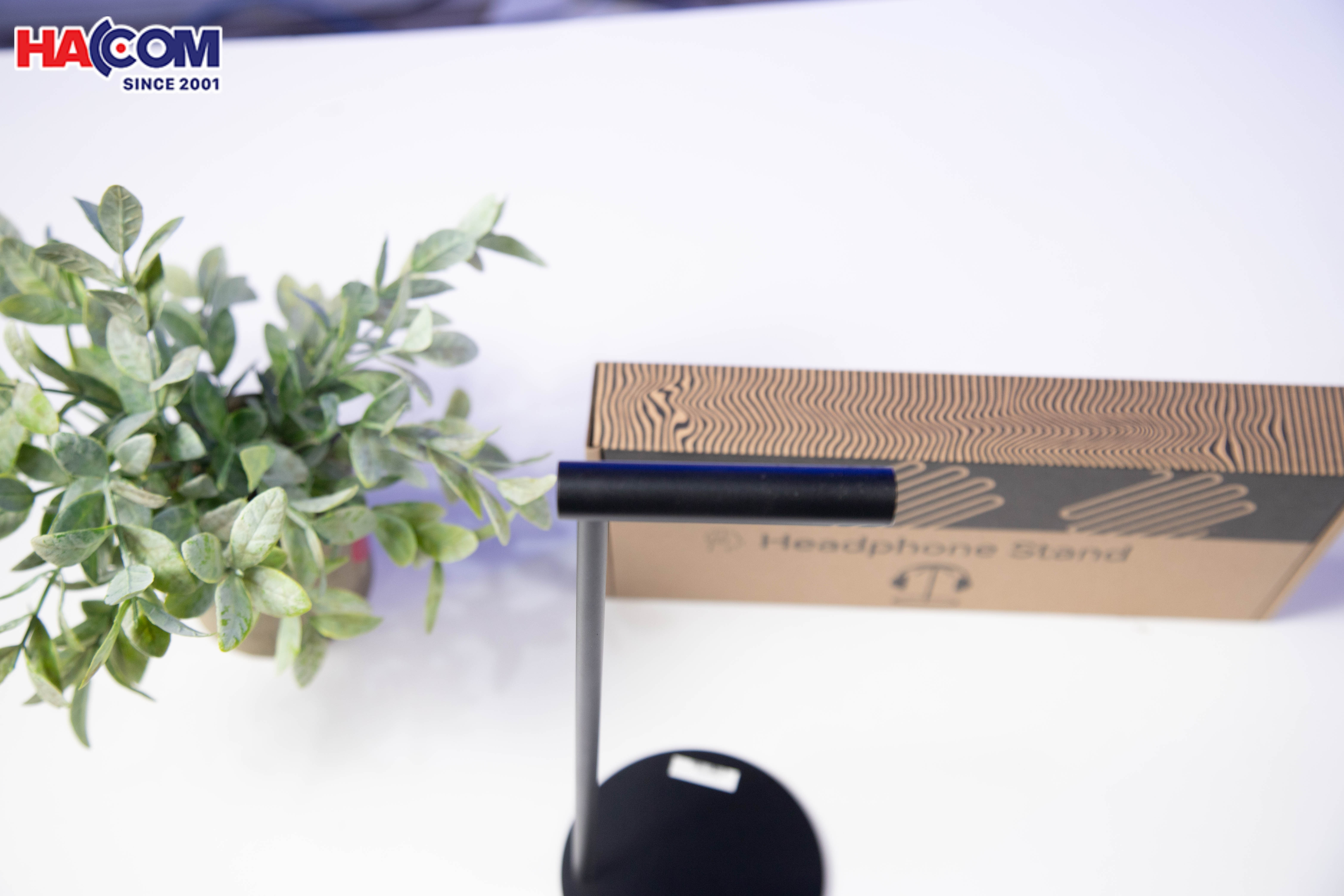 Giá treo tai nghe Crossline EJ1 màu đen - Hợp kim nhôm 3