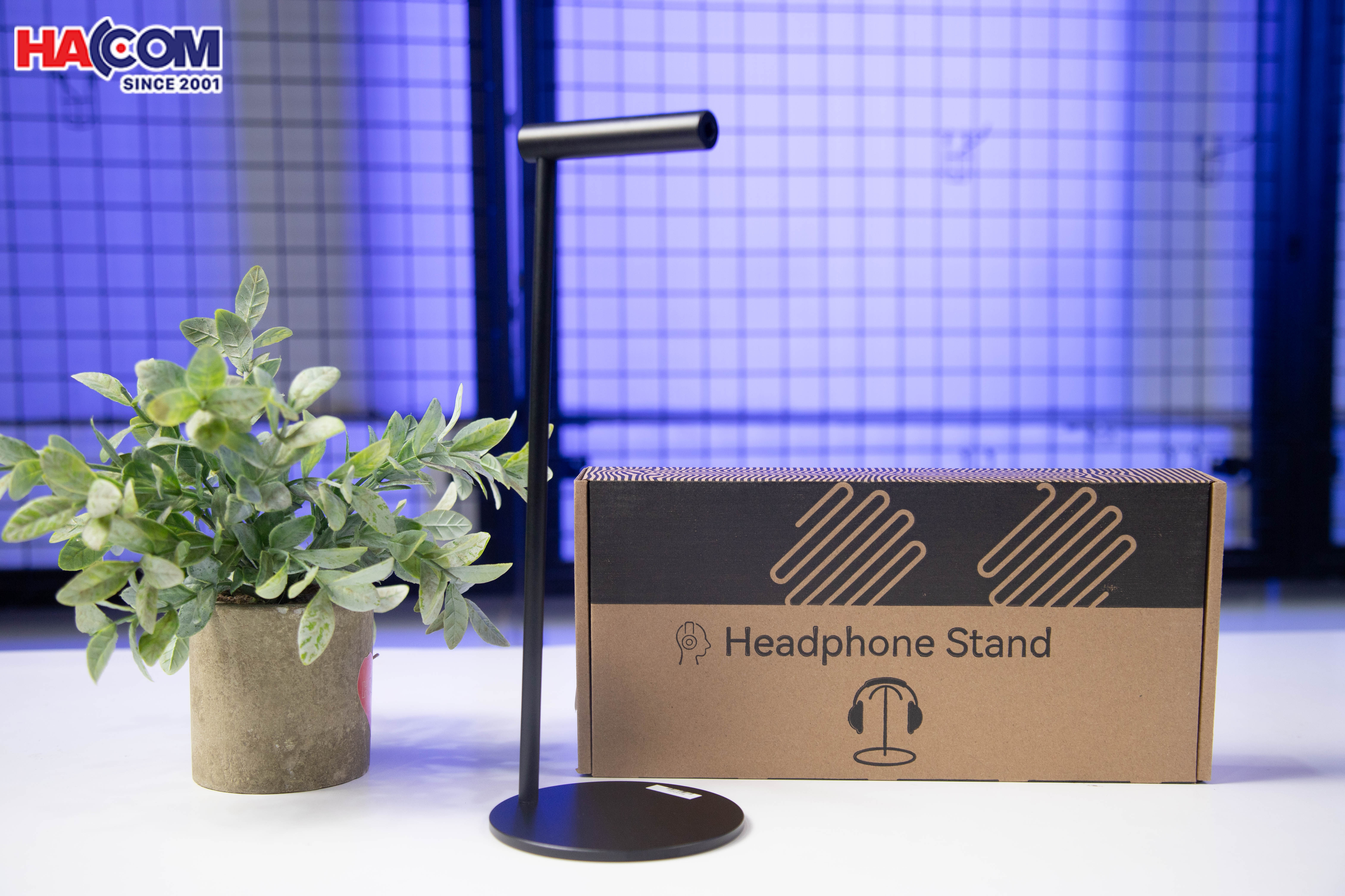 Giá treo tai nghe Crossline EJ1 màu đen - Hợp kim nhôm 5