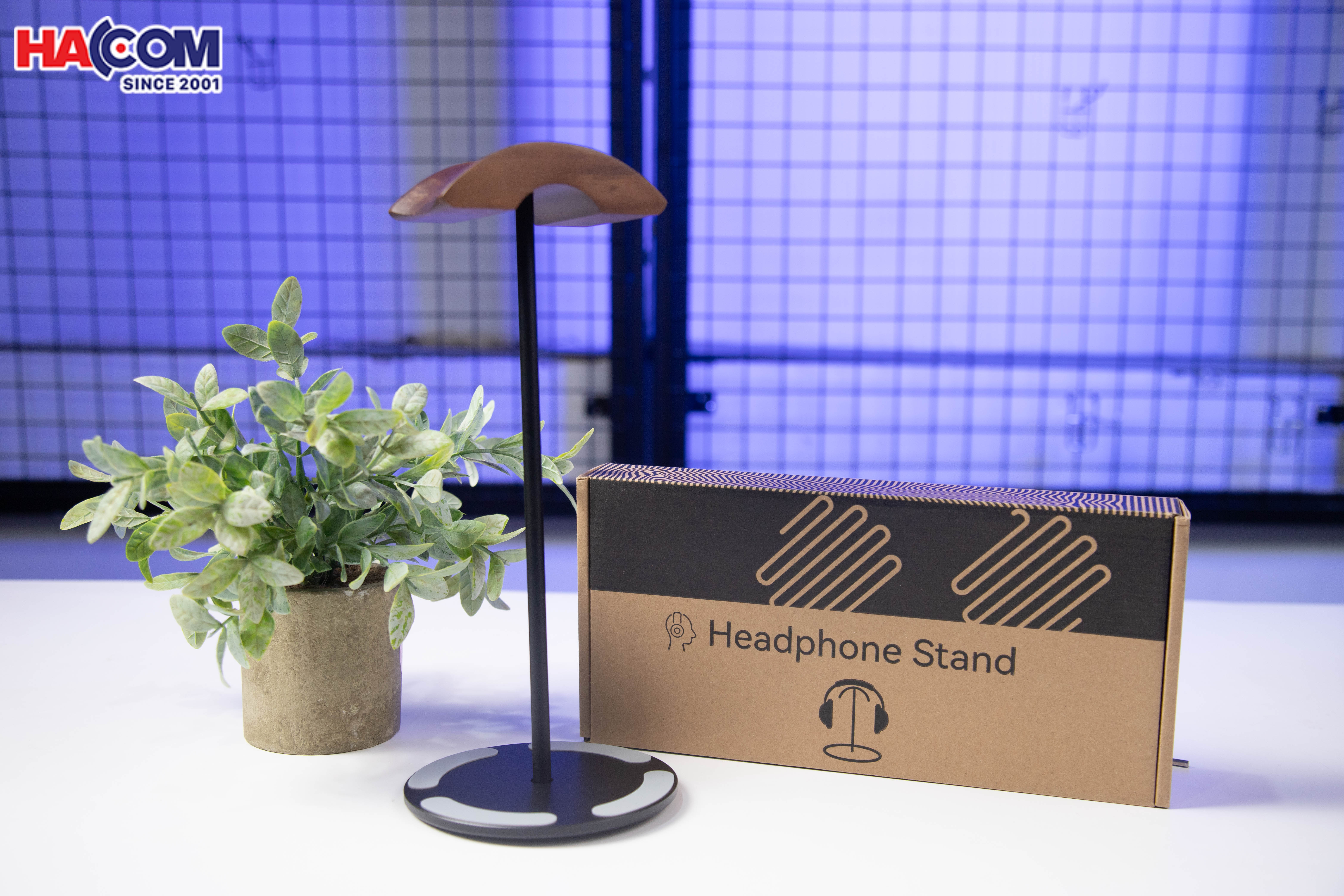 Giá treo tai nghe Crossline EJ4 màu đen - Gỗ và hợp kim nhôm 5