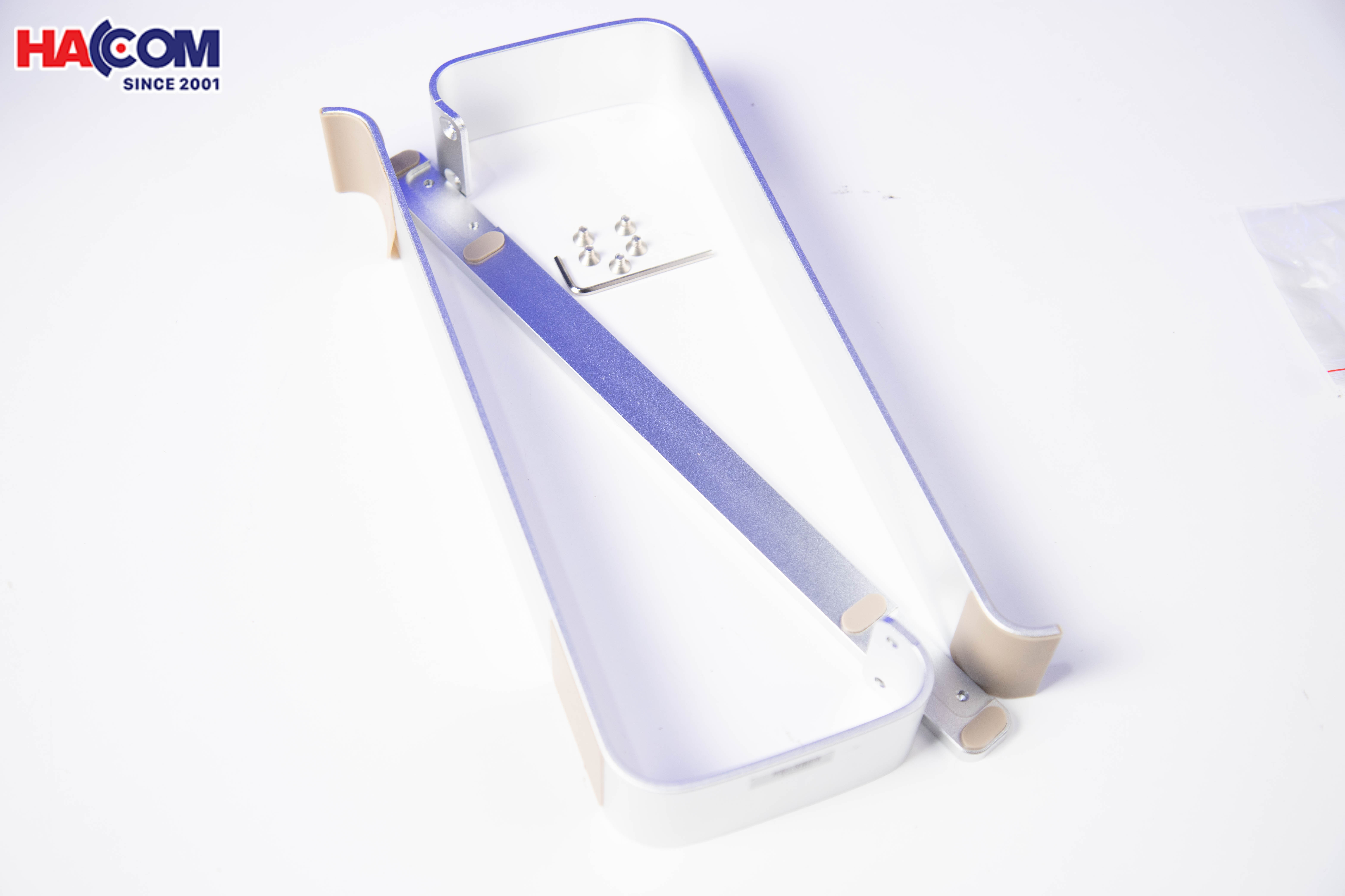 Giá đỡ laptop Crossline BJ7 màu bạc - Hợp kim nhôm 1