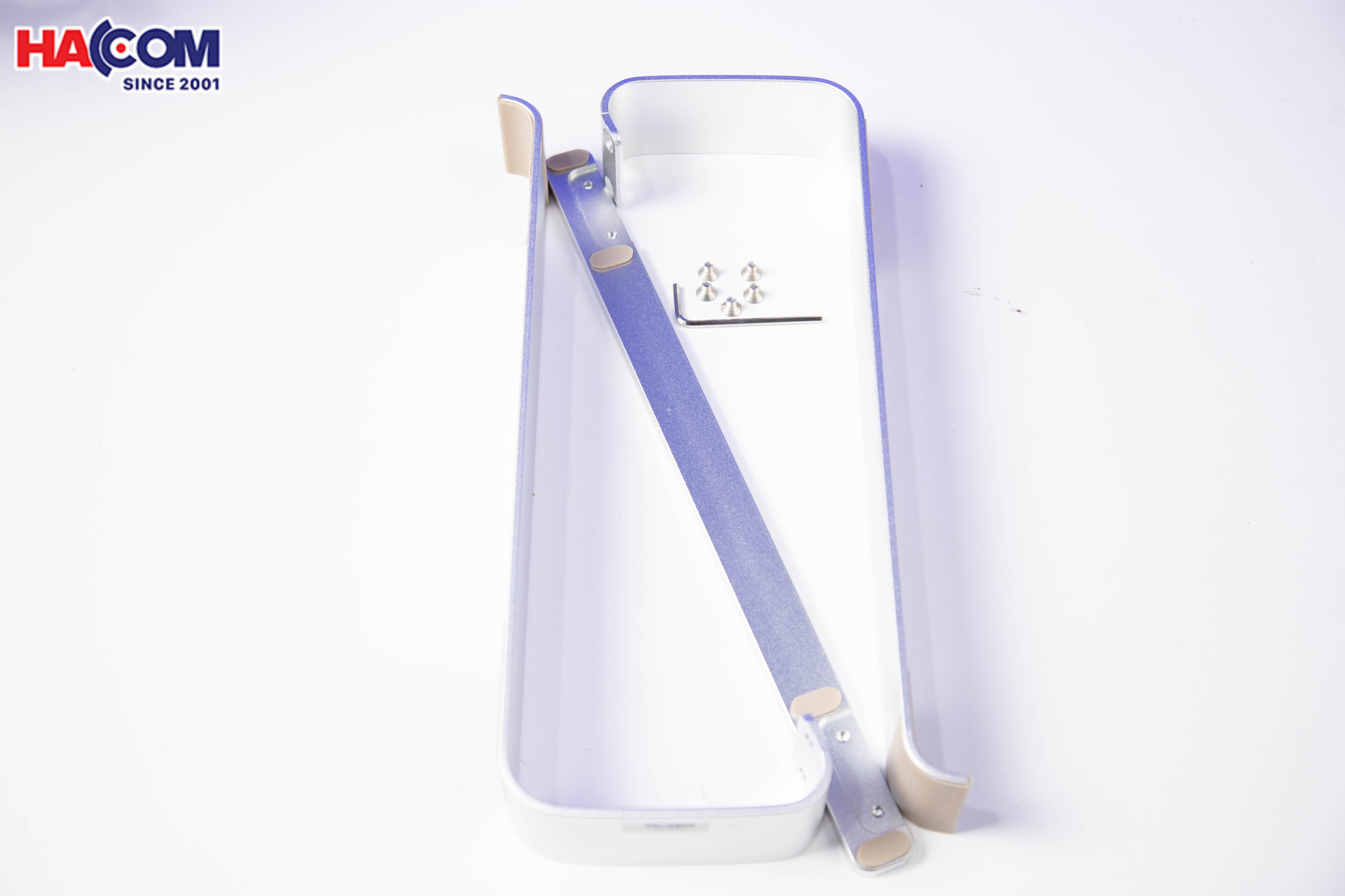 Giá đỡ laptop Crossline BJ7 màu bạc - Hợp kim nhôm 2