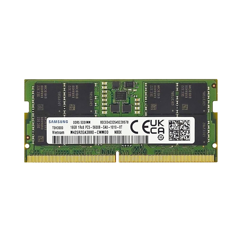RAM Laptop Samsung 16GB 5600MHZ DDR5 - Cũ đẹp (Tray)