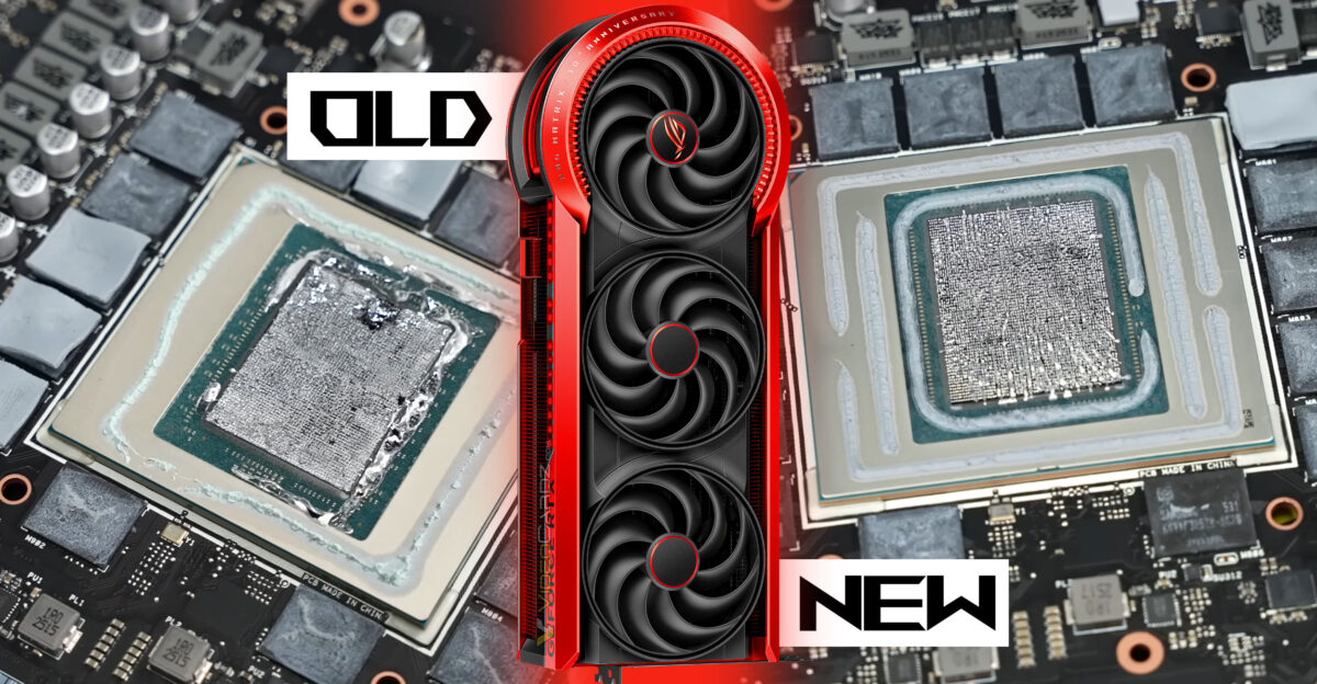 asus rtx 5090 matrix liquid metal