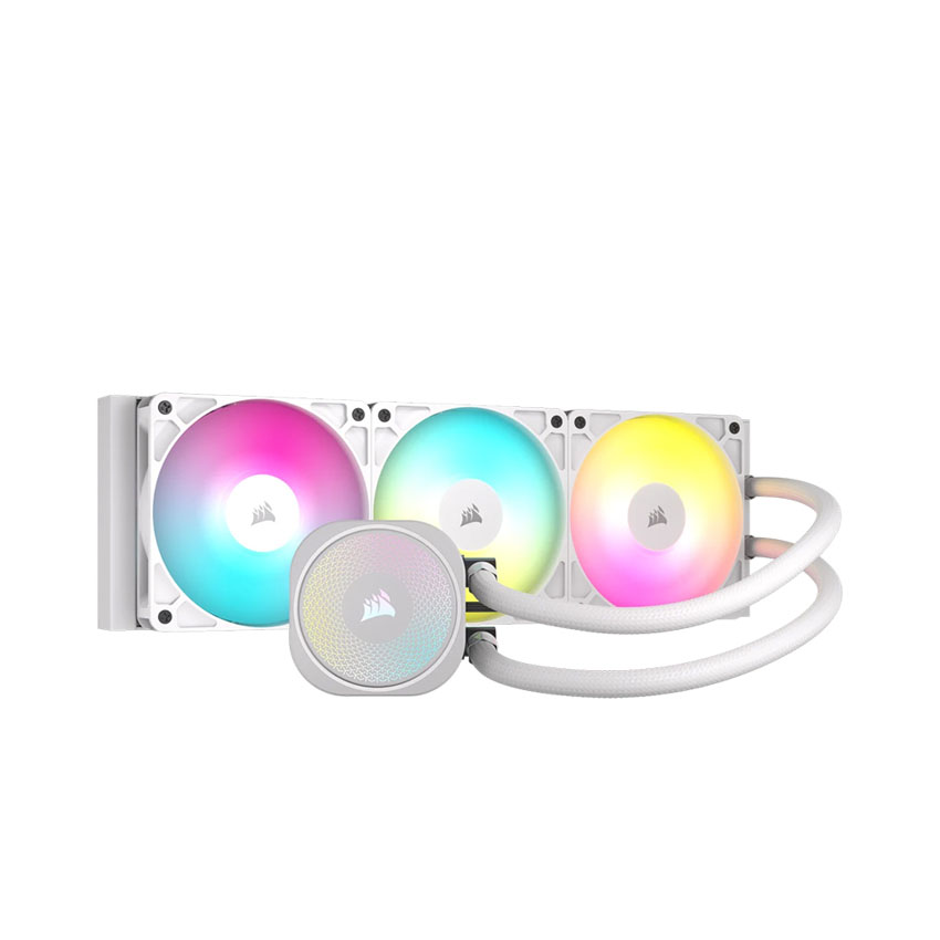 Tản nhiệt nước Corsair NAUTILUS 360 ARGB - White (Hàng khuyến mãi) - Hình 1