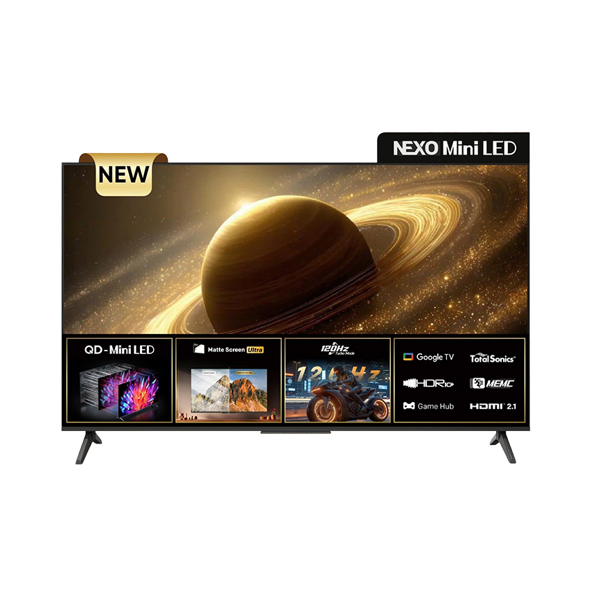 Google Tivi Coocaa 4K QD-Mini Led 65 inch 65V75 chính hãng
