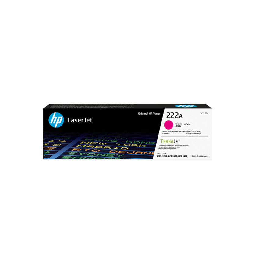 Hộp mực máy in laser HP 222A Magenta W2223A chính hãng