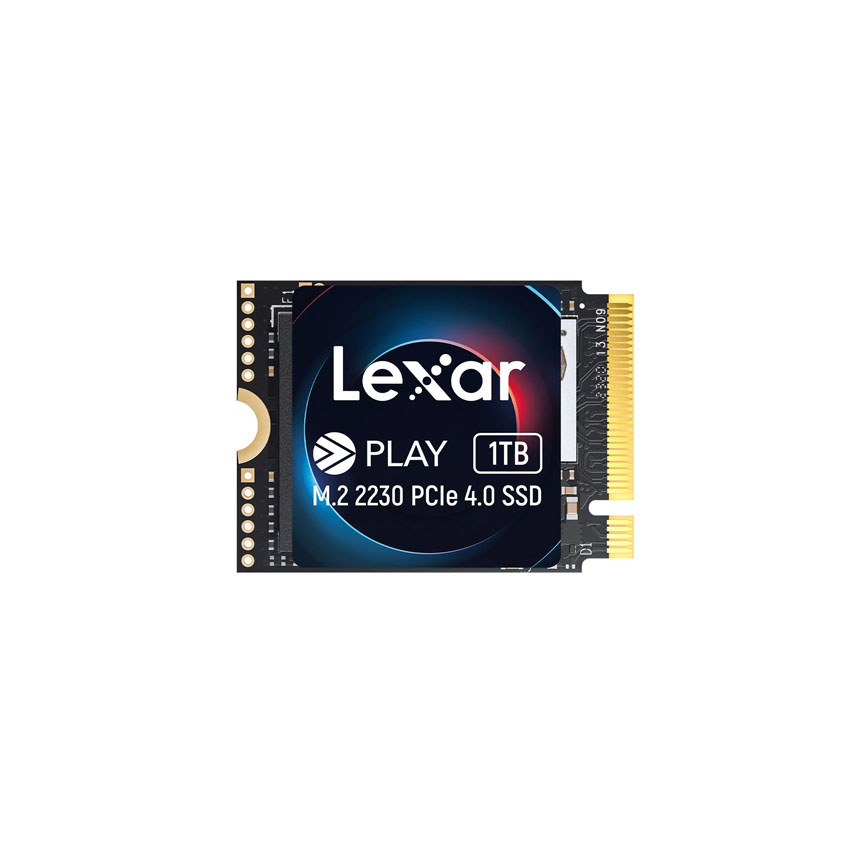 Ổ cứng SSD Lexar PLAY 1TB - M2 2230 PCle Gen4x4 (Đọc 5200Mb/s - Ghi 4700Mb/s) - (LNMPLAY001T-RNNNG) chính hãng