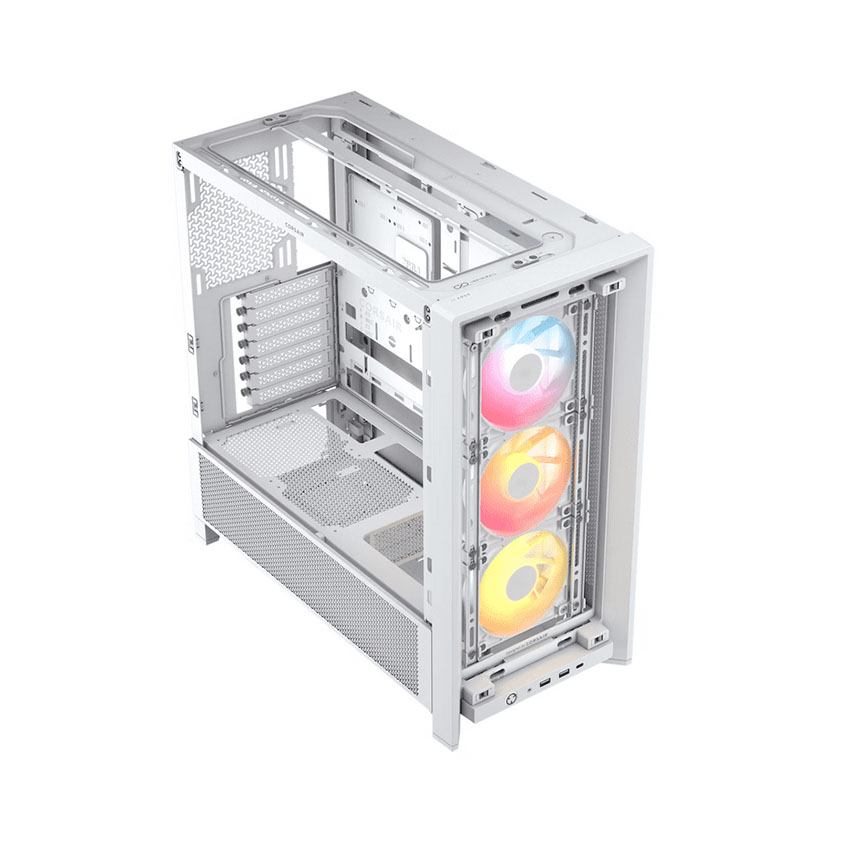 Vỏ máy tính Corsair FRAME 4000D RS ARGB - White (ATX/3 Fan) - Hình 2