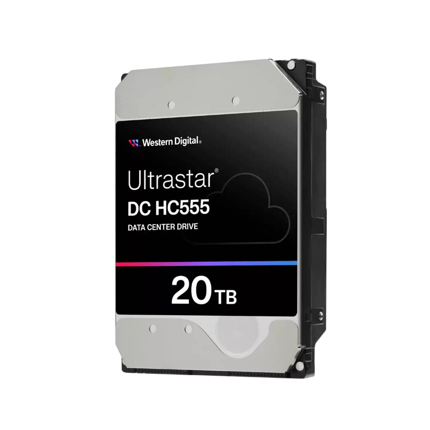Ổ cứng HDD WD Ultrastar DC HC555 20TB 3.5" 26.1MM SATA 512MB 7200RPM ULTRA 512E SE NP3 WUH722020CLE6L4 2