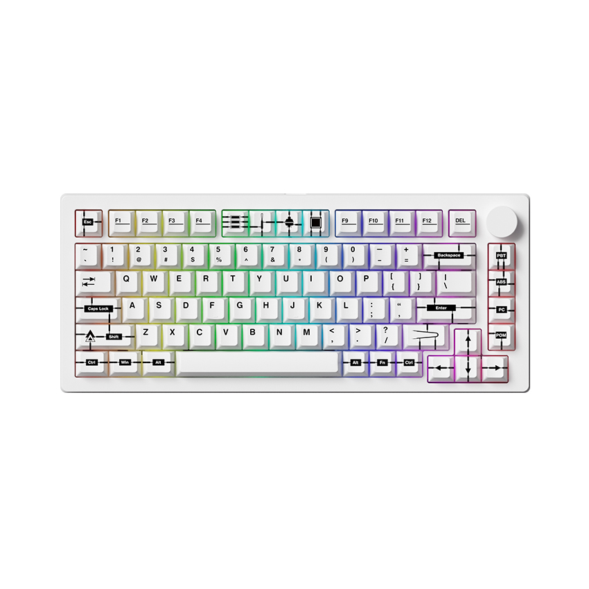 Bàn phím MonsGeek M1 V5 VIA Prototype Akko Piano Pro switch