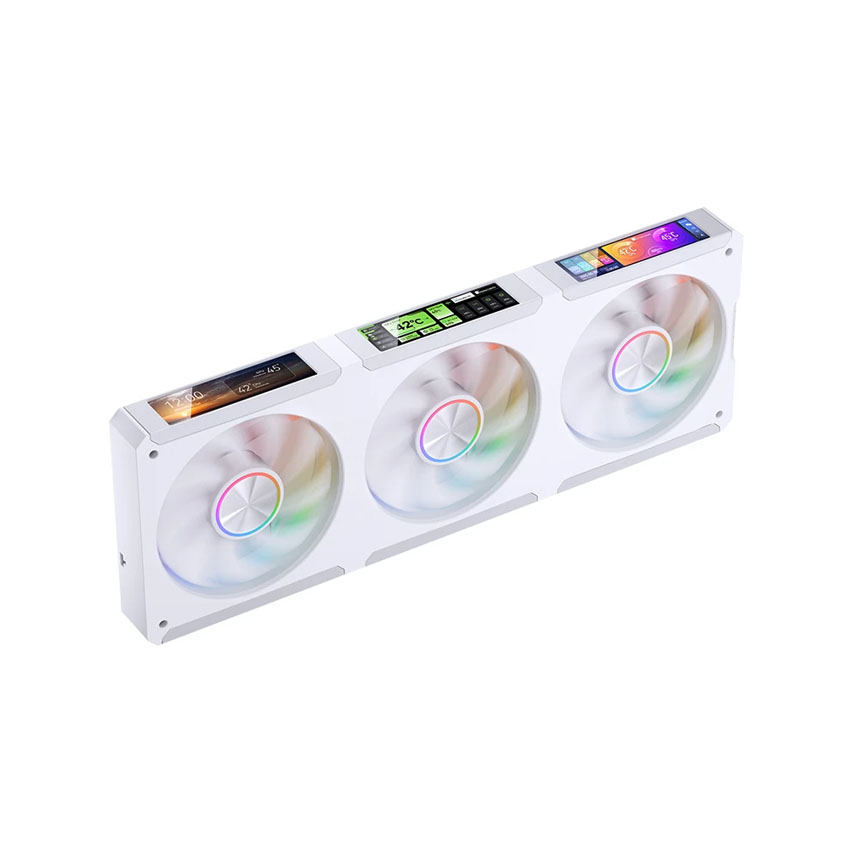 Fan case JONSBO ZC-360W White (có màn hình)