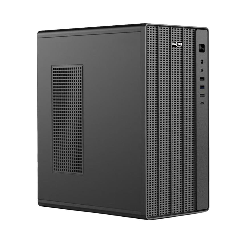 Vỏ case máy tính HACOM BUSINESS V10 (mATX/0 fan)