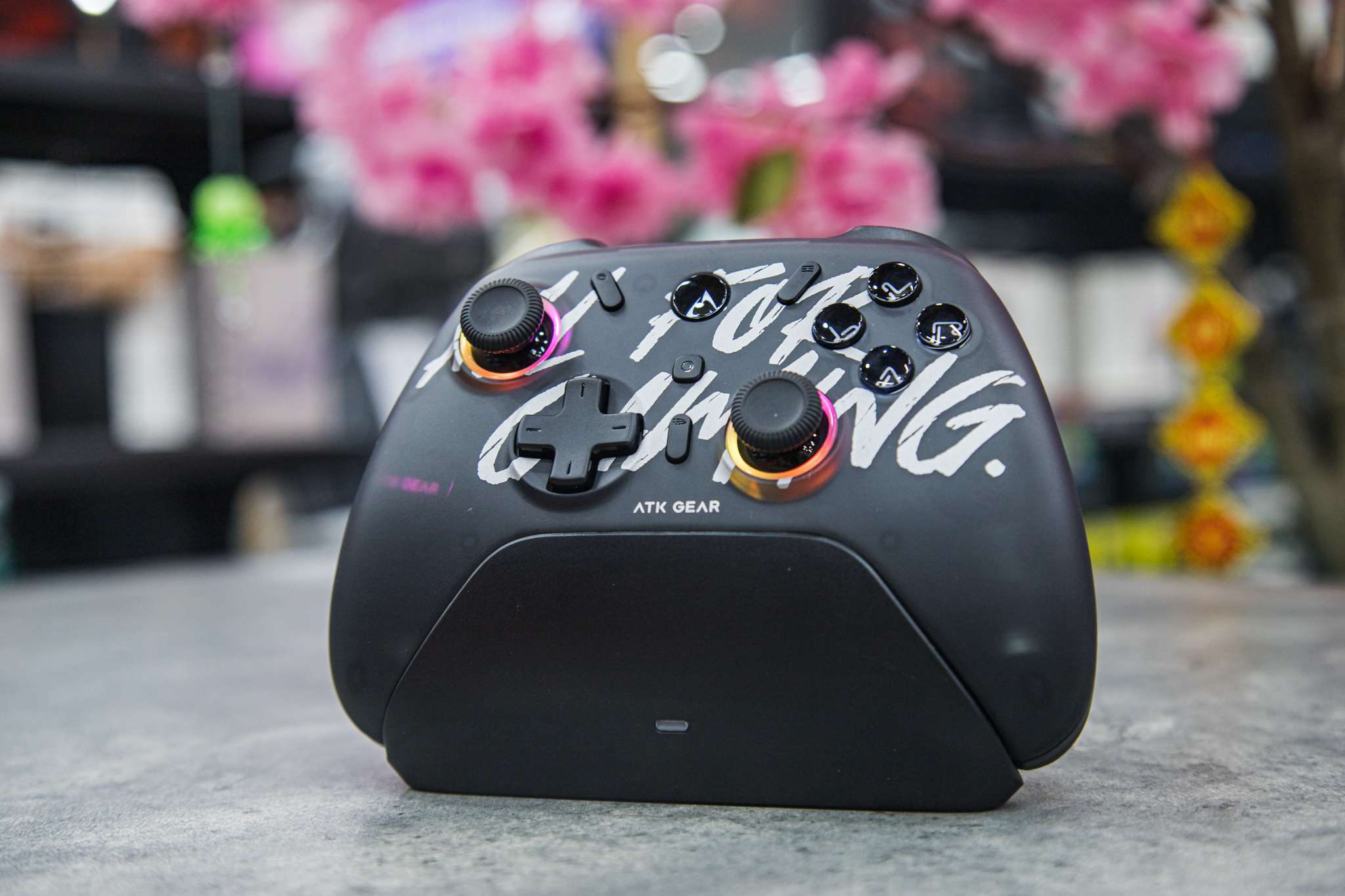 Tay cầm chơi game ATK Battleaxe Pro màu đen - Hình 4