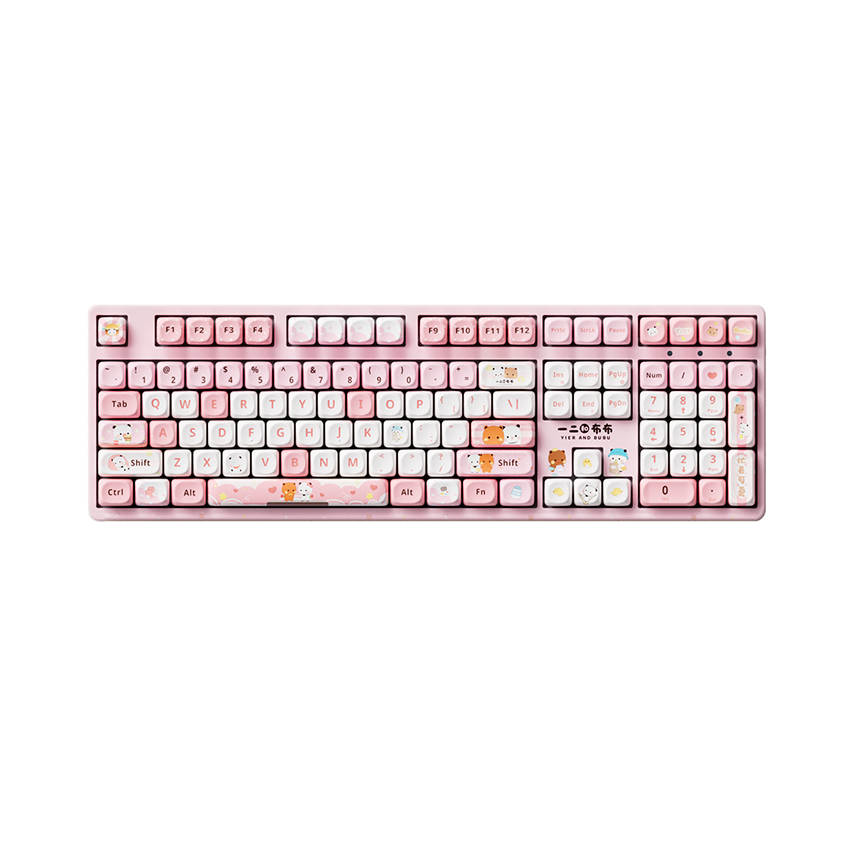 Bàn phím AKKO 3108 V3 Yier and Bubu pink chính hãng