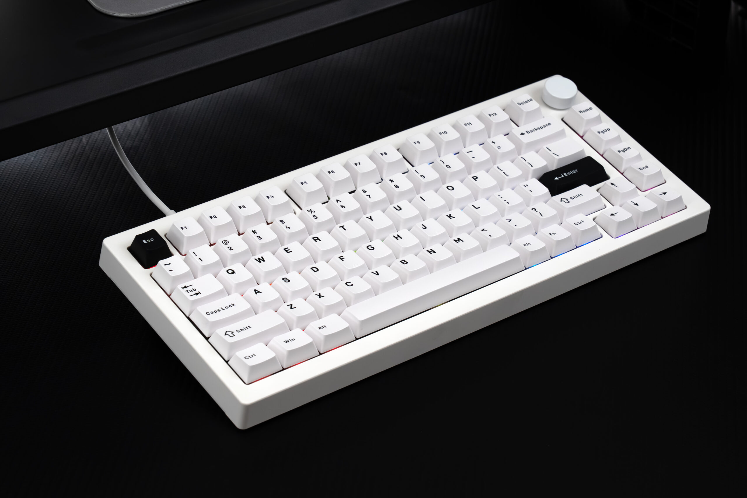 Bàn phím AKKO 5075S Black on White 1