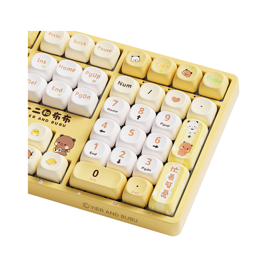 Bàn phím AKKO 5108B Plus Yier and Bubu yellow 4