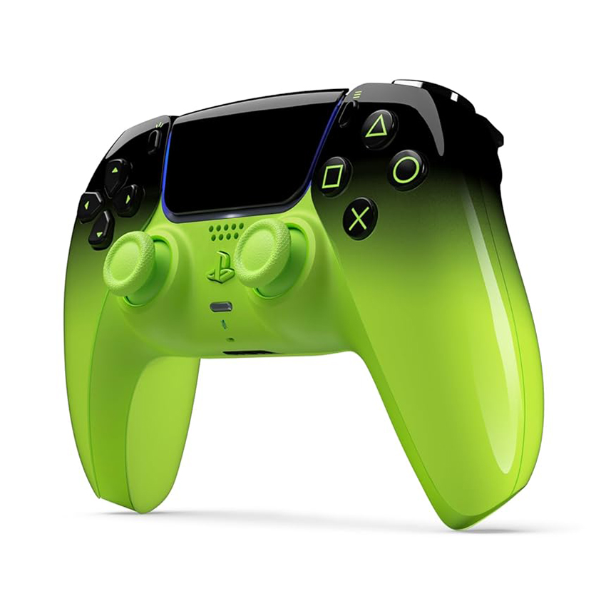 Tay cầm chơi Game Sony PS5 DualSense Remix Green CFI-ZCT2G 14 - Hàng Chính Hãng - Hình 2