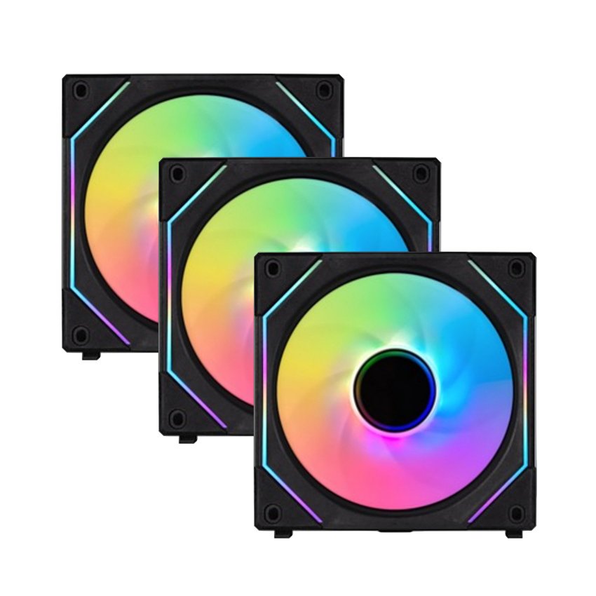 Fan Case LIAN-LI UNI Fan SL INFINITY 120 Triple Black(FANA0610) chính hãng
