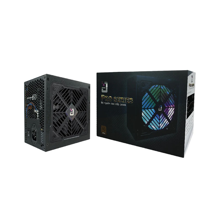 Nguồn máy tính Jetek P500 - RGB - 80 Plus Bronze (PWJE0009) - Hình 1
