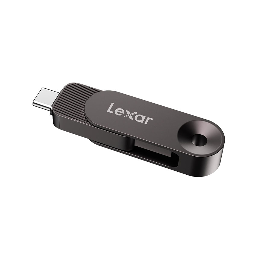 USB Lexar JumpDrive D500 256GB BL Titanium USB 3.2 Type-C, up to 400MB/s read - LJDD500256G-BNQNG - Hình 4
