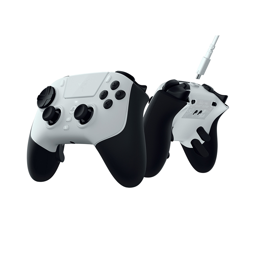 Tay cầm chơi game không dây Razer Raiju V3 Pro - Trắng (RZ06-05580200-R3UA) - Hình 2