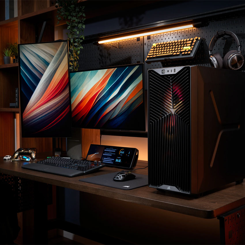 Vỏ máy tính Corsair 3200D RS ARGB - Black (ATX/3 Fan) - Hình 5
