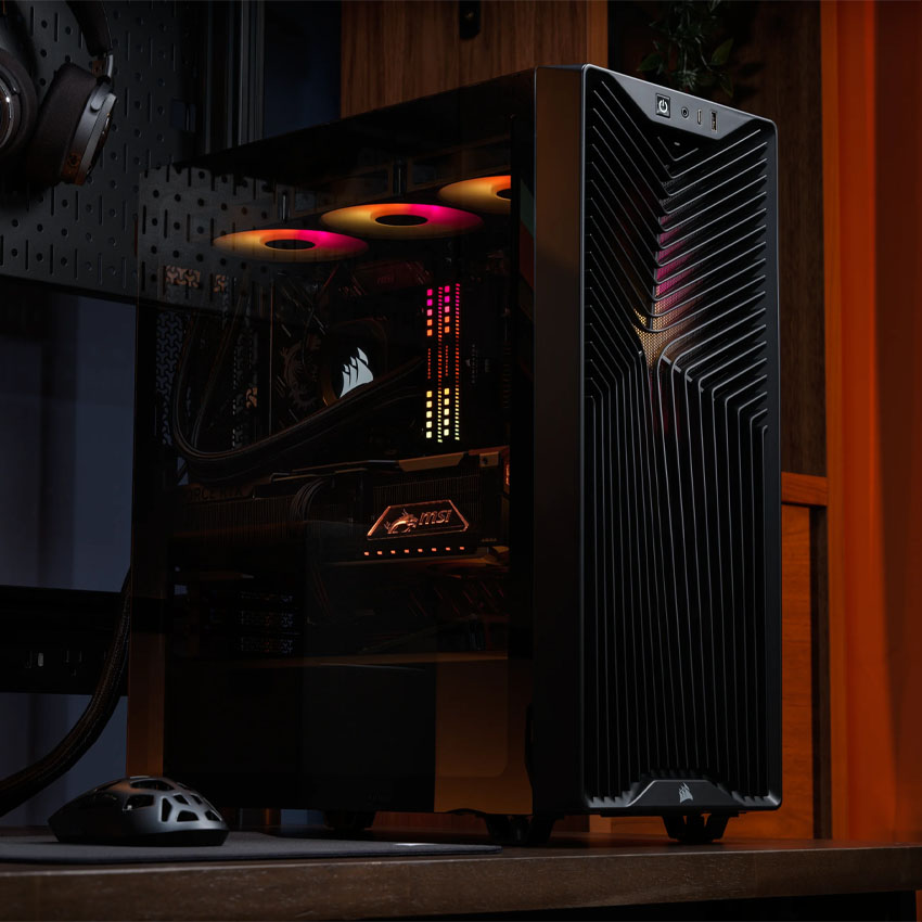 Vỏ máy tính Corsair 3200D RS ARGB - Black (ATX/3 Fan) - Hình 6