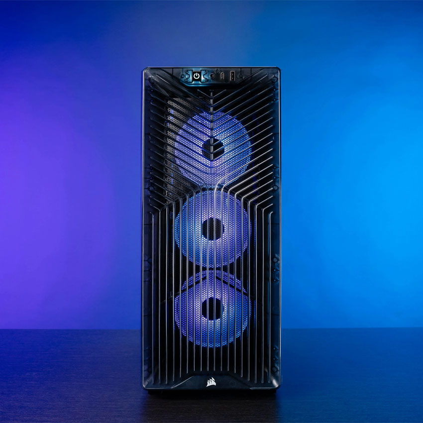 Vỏ máy tính Corsair 3200D RS ARGB - Smoke (ATX/3 FAN) - Hình 6