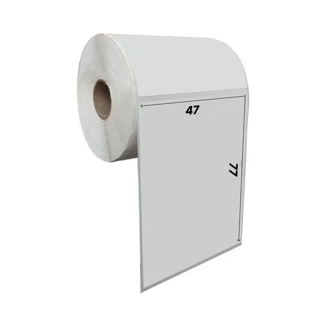Giấy Decal thường 77x47x50m (1 tem 1 hàng) chính hãng