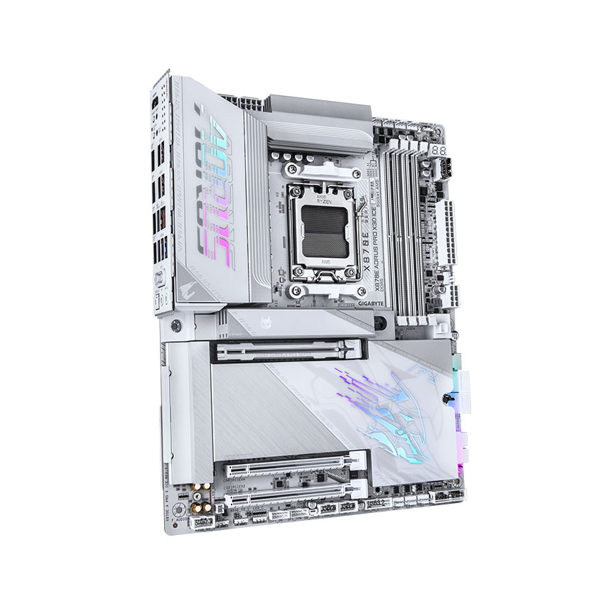 Mainboard GIGABYTE X870E AORUS PRO X3D ICE - Hình 3