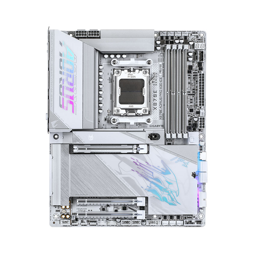 Mainboard GIGABYTE X870E AORUS PRO X3D ICE - Hình 4