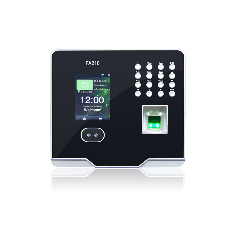 Máy chấm công nhận diện khuôn mặt Zkteco FA210 Plus chính hãng