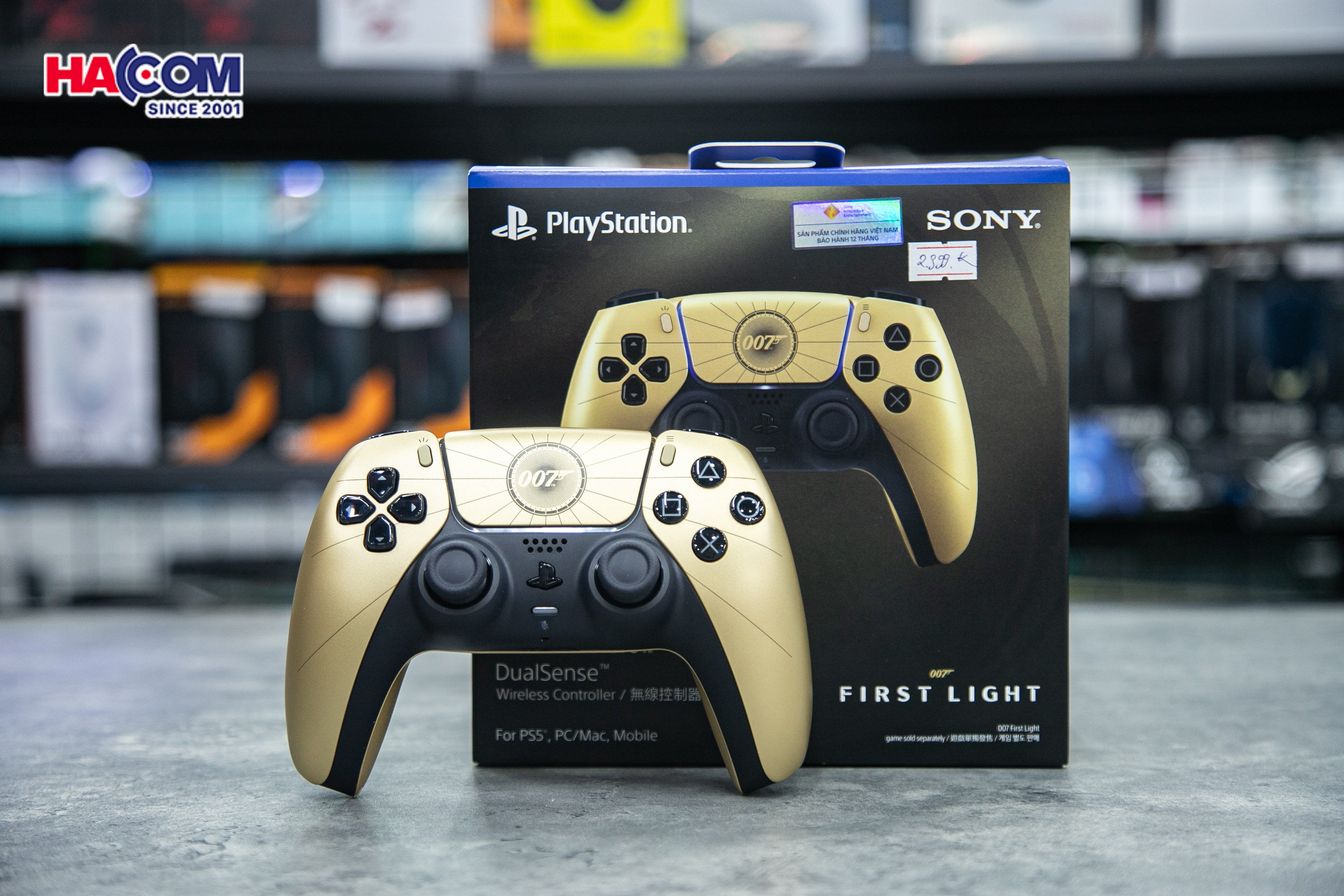 Tay cầm chơi Game Sony PS5 DualSense 007 First Light CFI-ZCT2G ZF - Hàng chính hãng - Hình 6
