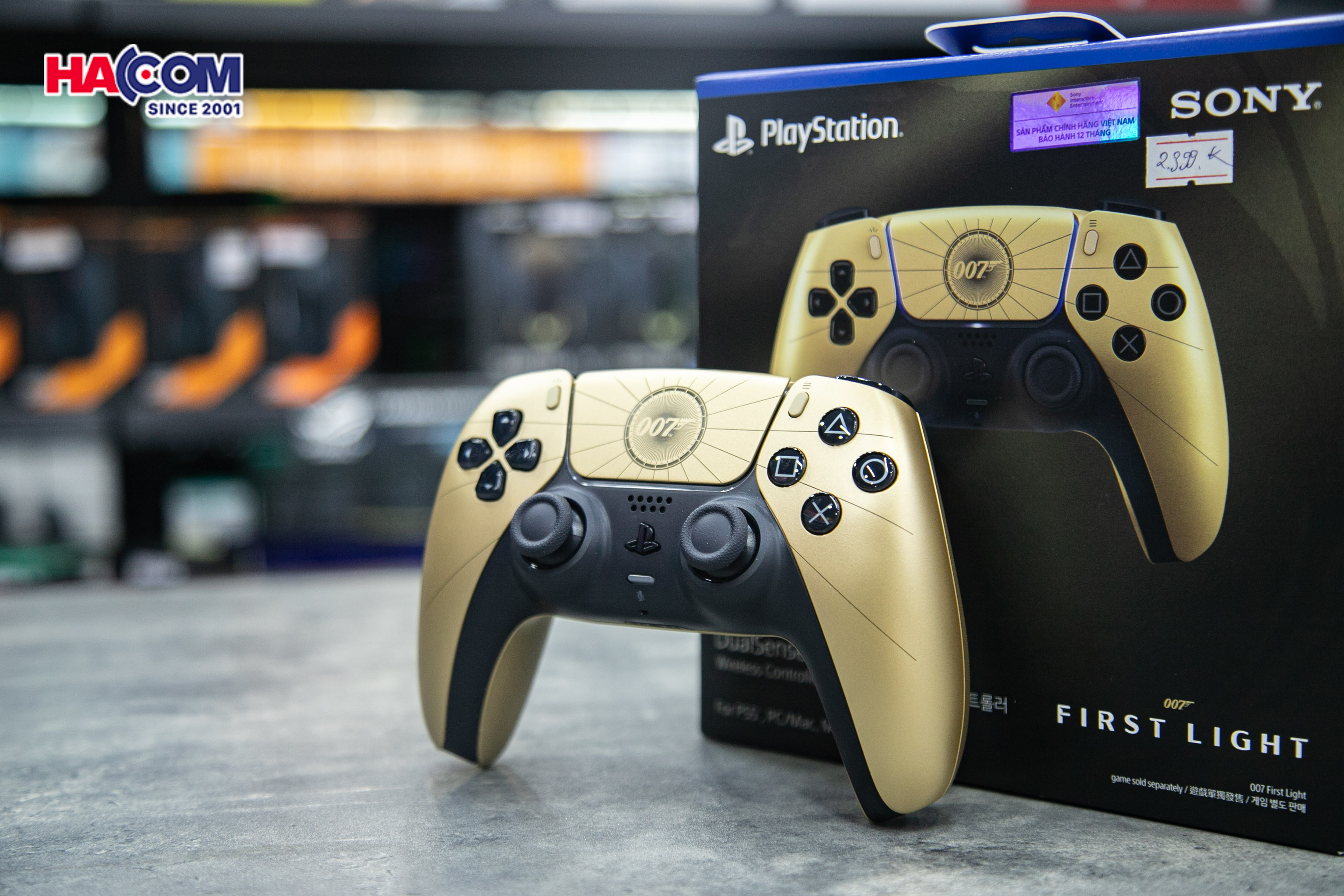 Tay cầm chơi Game Sony PS5 DualSense 007 First Light CFI-ZCT2G ZF - Hàng chính hãng - Hình 7