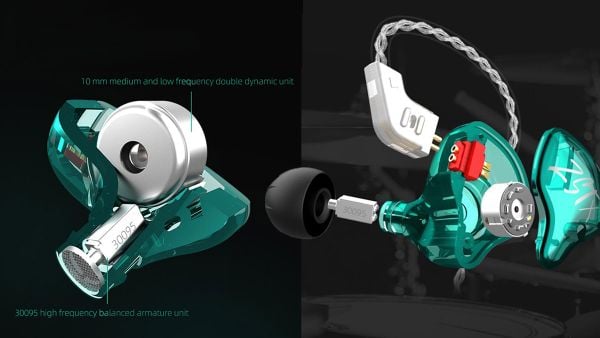 Tai nghe có dây KZ ZST X 3