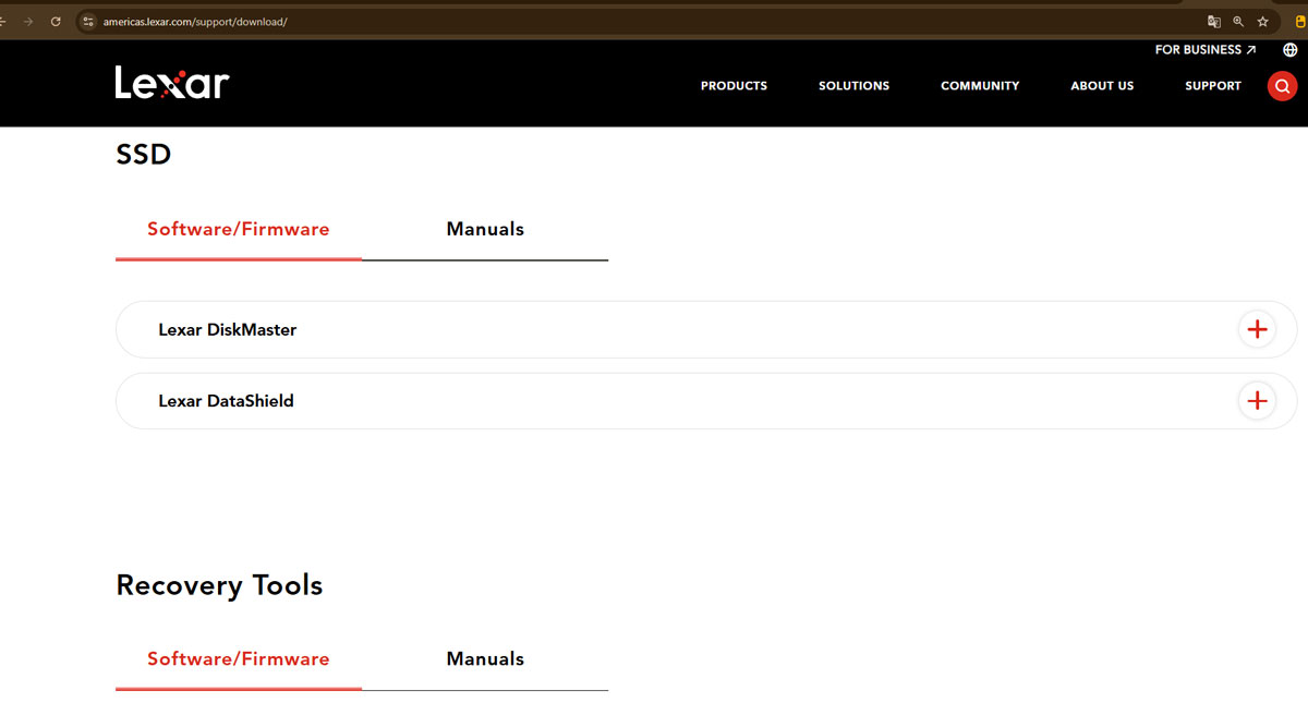 cập nhật firmware mới là 1 trong những cách giúp SSD Lexar bền bỉ
