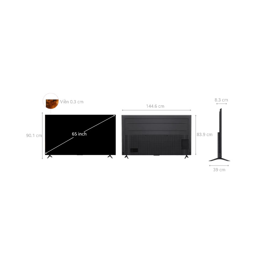 Tivi Xiaomi Smart Display S Mini LED 65 inch 4K L65MA-SPLEA 11