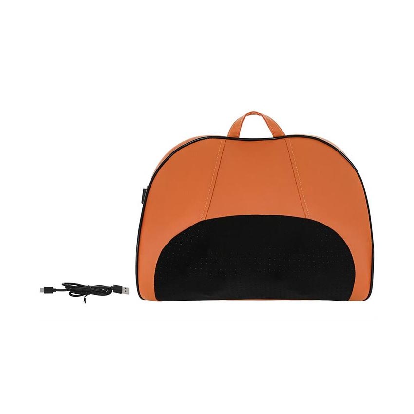 Gối Massage Hồng Ngoại Bomidi MP1 Pro - Màu Đen Cam 8