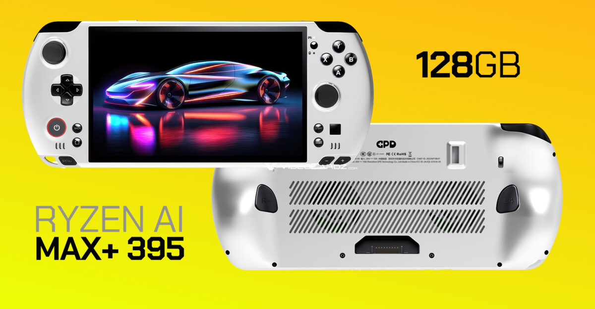 gpd 5 ryzen ai max 395 gaming handheld