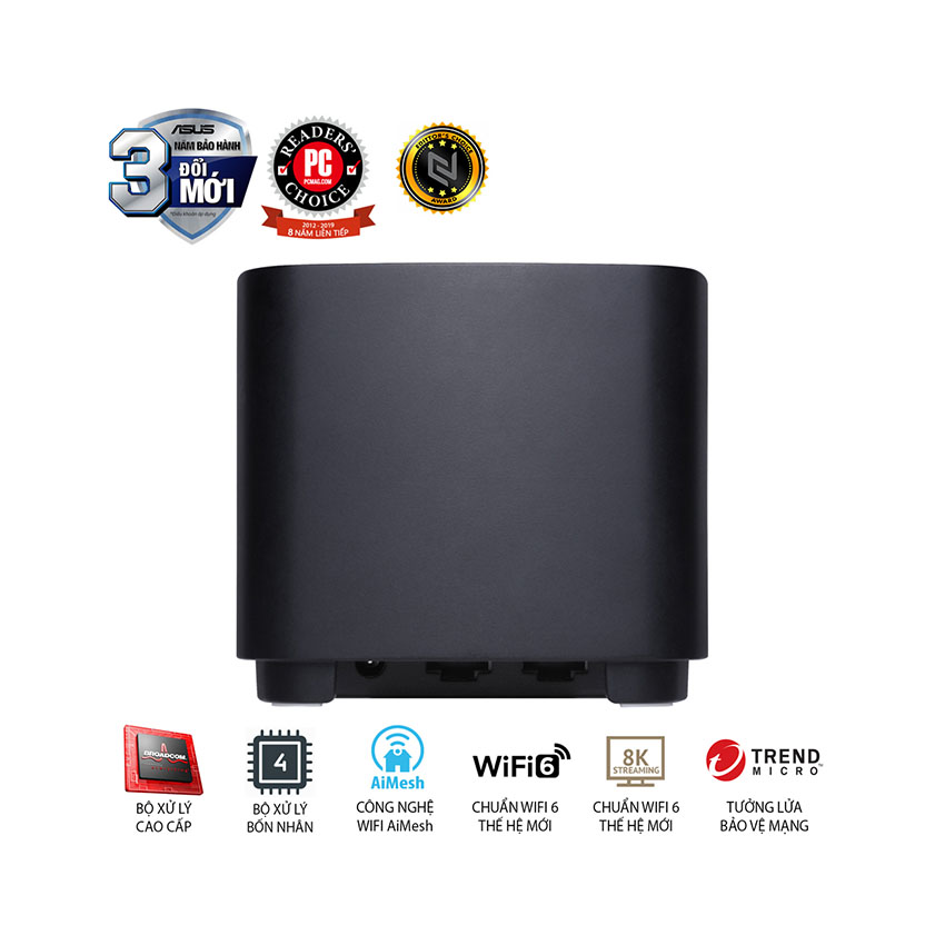 Bộ phát wifi mesh Asus XD4 (B-2-PK) (Wifi6/AiMesh/AX1800) 4