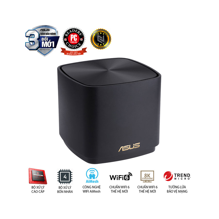 Bộ phát wifi mesh Asus XD4 (B-2-PK) (Wifi6/AiMesh/AX1800) 3